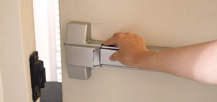 Roller Gate Panic Bar Installation in North Auburn, California